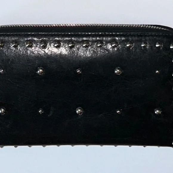Vintage Miu Miu Studded Pearl Wallet